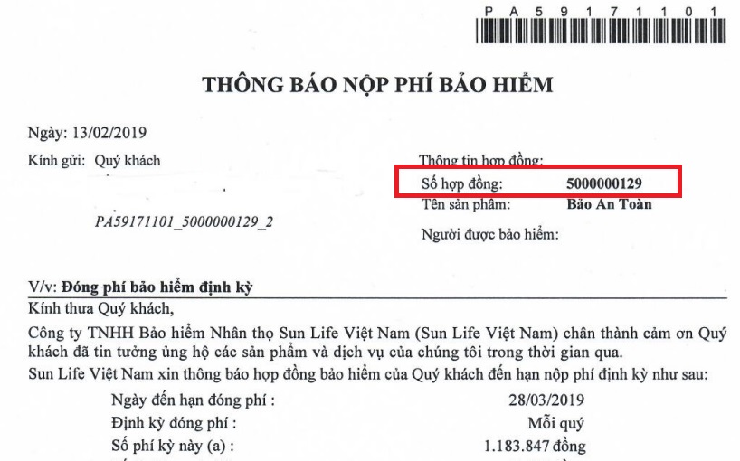 Tra cứu, thanh toán/trả/đóng tiền phí bảo hiểm Sun Life Việt Nam. Hỗ trợ thẻ ngân hàng (ATM), Visa, Master…