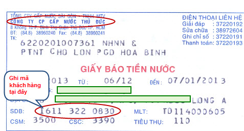 Tra cứu, thanh toán hóa đơn, trả/đóng tiền nước Cấp nước Thủ Đức - HCM (Quận 2/Q2, Quận 9/Q9, Thủ Đức). Hỗ trợ thẻ ngân hàng (ATM), Visa, Master…